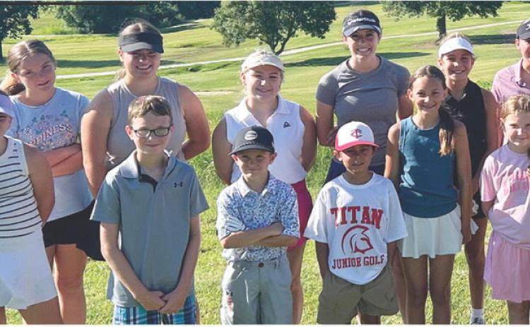 Columbus Jr. Golf league champs