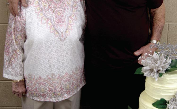 Prudy and Melvin Huffman celebrated their 70th wedding anniversary