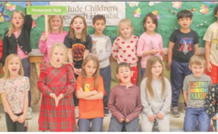 Approximately 158 first and second graders at Park Elementary School