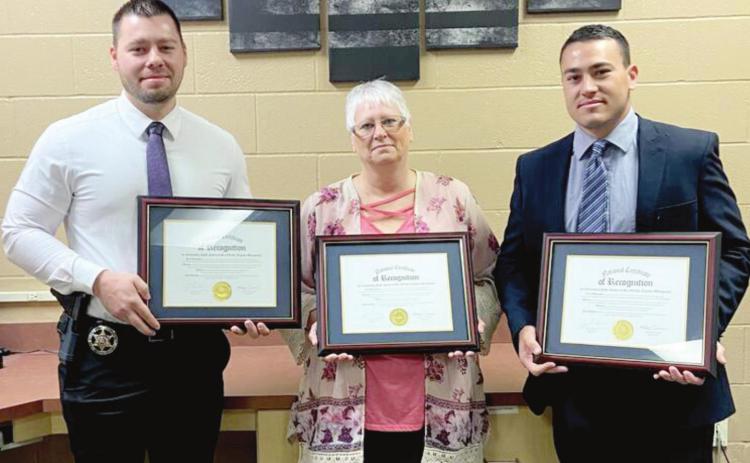 Sheriff’s Department employees get recognition