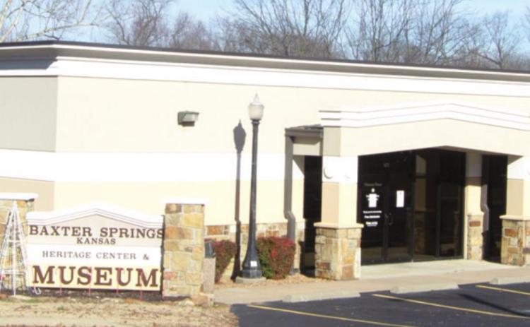 The Baxter Springs Heritage Center and Museum functions under the Baxter Springs Historical Society. Currently the museum is open Tuesday-Saturday 10 a.m.-3 p.m. Masks are required.
