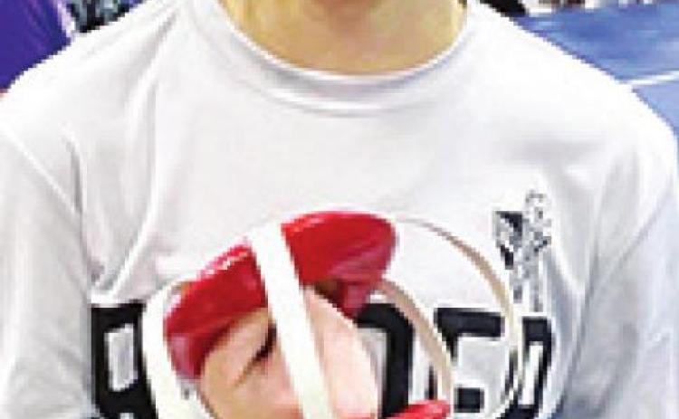 State wrestler has local ties