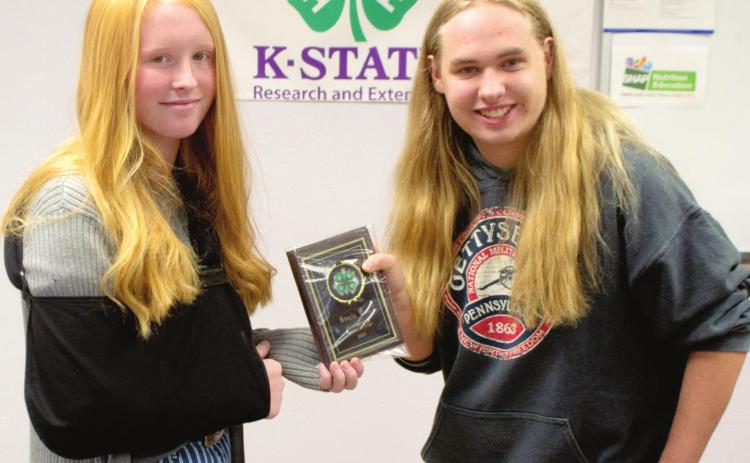 Cherokee County Outstanding Junior 4-H’er Gracie Hall