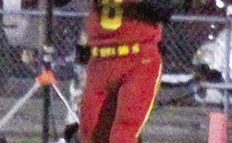 Jace Midgtt, Titan Junior, caught a pass from sophomore, Jett Tanner, and ran in for the first Titan touchdown in the, 20-59, loss to St. Mary’s-Colgan, Friday, in the 2023 Fall Homecoming contest. Jace scored all 20 points with three receiving touchdowns and two point-after-touchdown kicks.