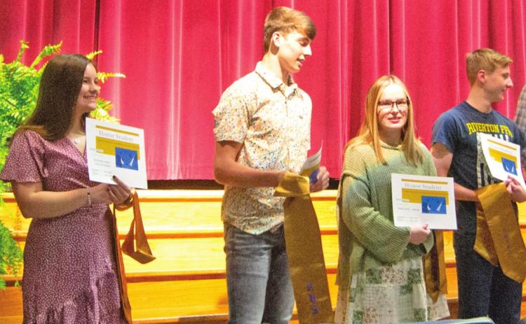 Riverton High School seniors earn academic achievements