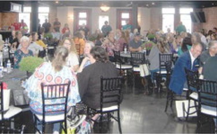 County officials from Southeast Kansas attended the day long district meeting at the Columbus State Theatre Event Center. The meetings give county employees an opportunity to discuss the similarities of their situations.