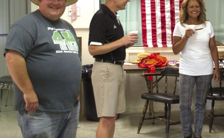The monthly Chamber coffee usually held the Third Thursday will be held July 27 to coincide with the Fair and will be held in the Fair Board office. They hosted in 2020 with David Holmes, Brad Wells and Kari Soper among those attending.