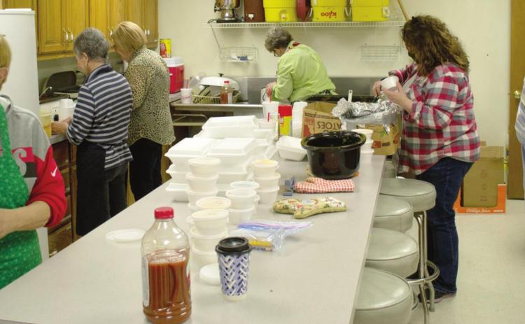 Annual Methodist Church baked potato fundraiser is a smash