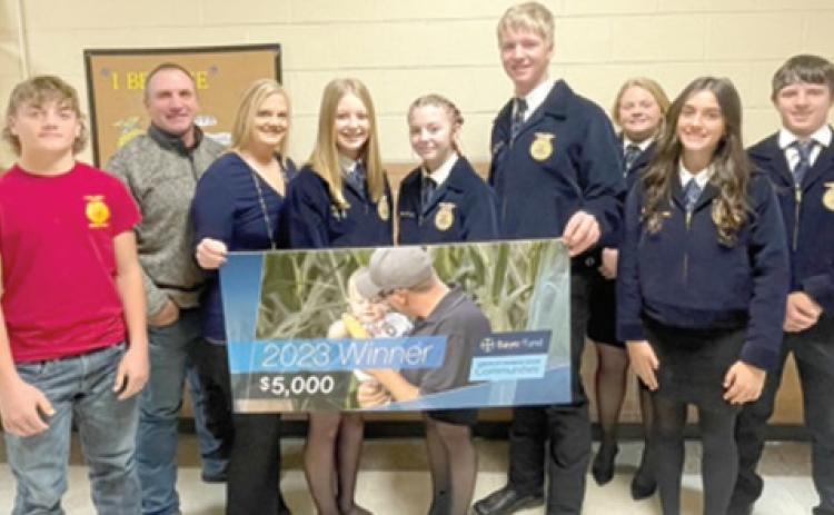 Columbus FFA gets Bayer Grant