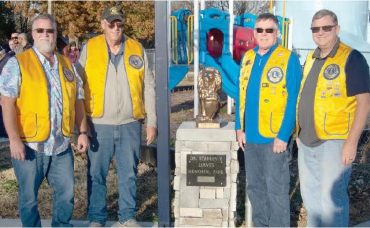 Renovation of Davis Park completed