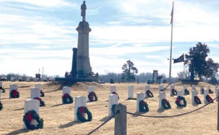 Wreaths placed at Baxter National Cemetery
