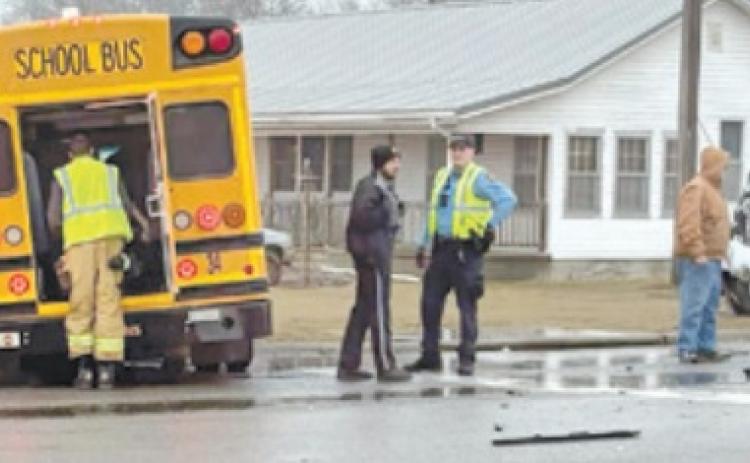 School bus wreck results in injuries