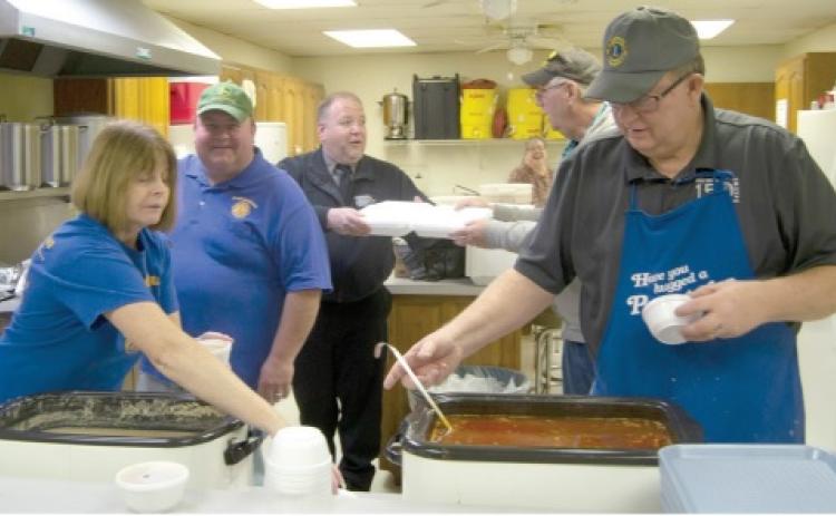 Lions bean feed Thursday