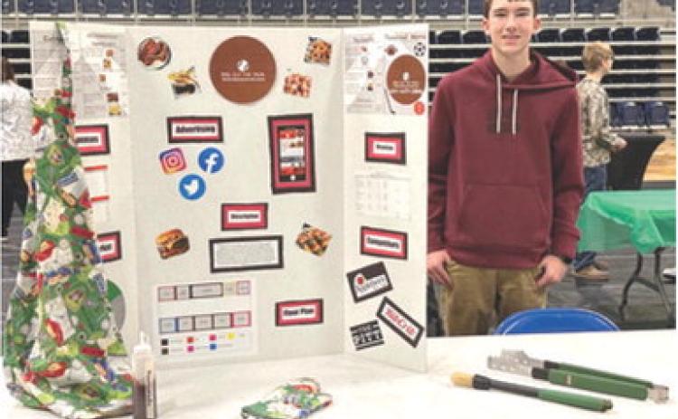 Students will have the opportunity to pitch their business ideas at the upcoming Youth Entrepreneur Fair. Last year Henry Burns from Southeast presented his table top display for BBQ Out the Park.