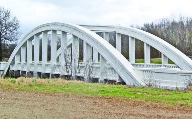 Rainbow Bridge near Baxter Springs is closed for repainting. It should open up again around March 31.