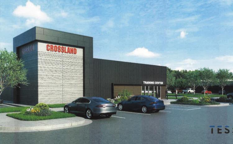 Concept drawings of the new Crossland buildings to be located near their home office in Columbus. Courtesy photo.