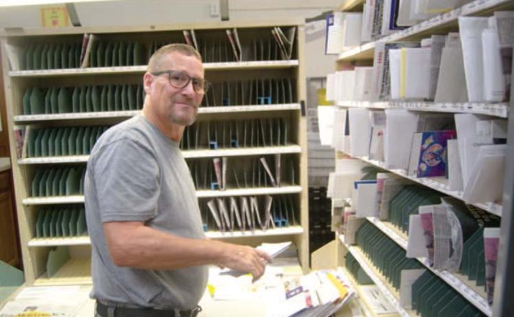 Postman Pat York sorted the mail for the last time Friday as he retired after 26 years working in the postal service.