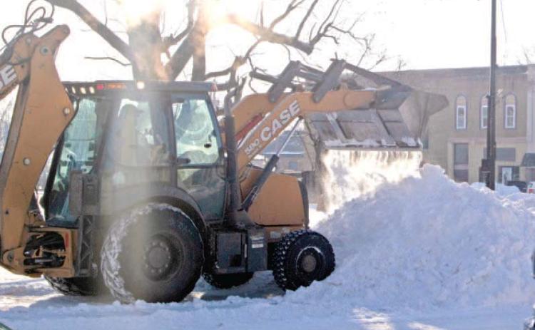 Columbus City crews were working to clear the streets as quickly and efficiently as possible.