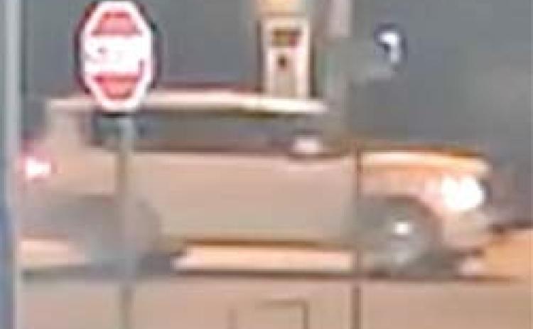 Security cam footage of suspect vehicle in area post office break-ins.