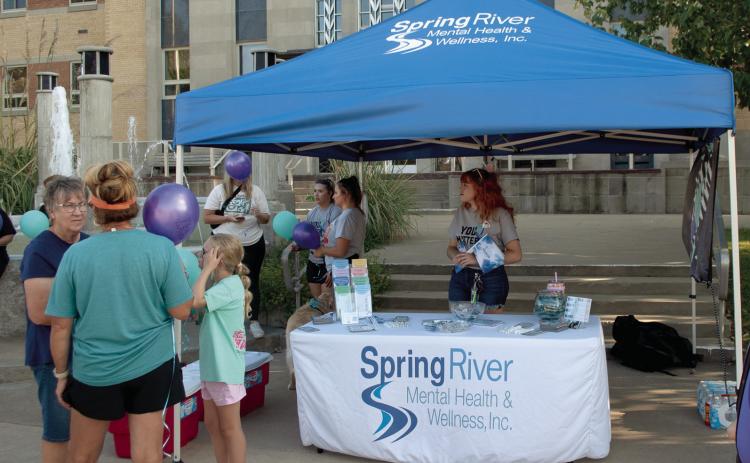 In previous years, the annual Suicide Prevention Awareness Walk, began in front of the Cherokee County Courthouse. This year the event will begin at the office of Spring River Mental Health in Columbus, 201 W. Walnut. Following the walk, participants may place pinwheels to honor and remember loved ones.