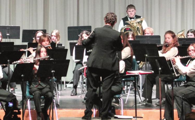 USD 493 performs Music in Our Schools concert