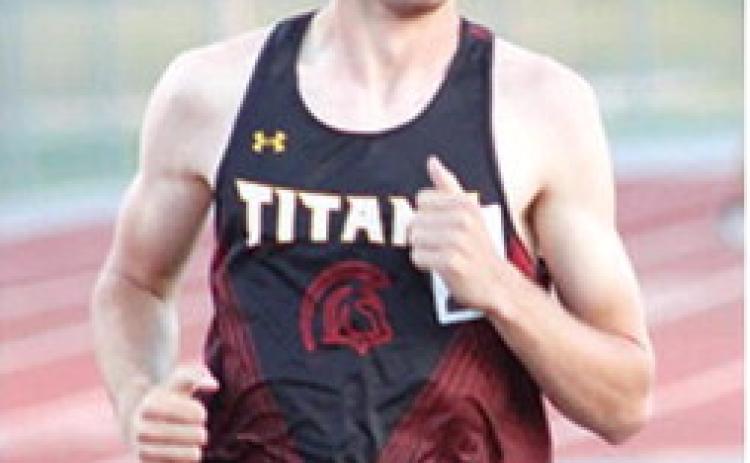 Columbus Titan Junior, Levi Simpson, became the CNC League Champion in the 800 Meter Run with his win at the league meet, Thursday, in Girard. Levi ran a time of 2:01.51 minutes to take the win and the title.