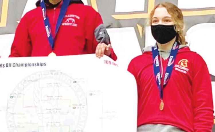 Saporito, third at Division II State
