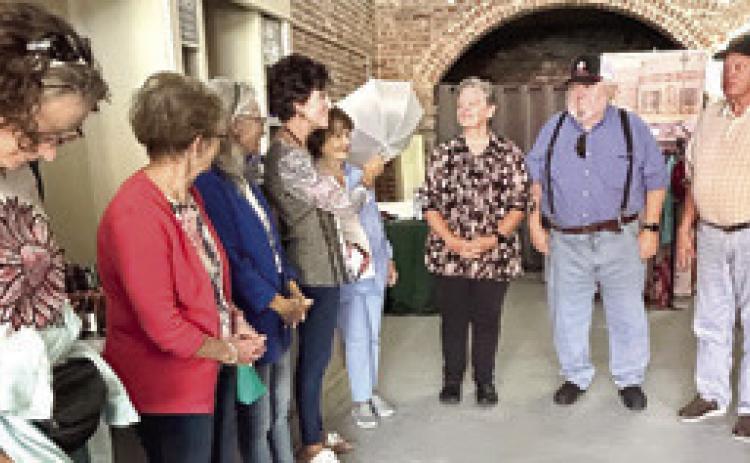 A ceremony was held recently for Connie Way as she received the first Community Volunteer Award in Baxter Springs. Courtesy photo.