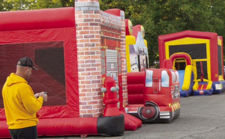 Children who attend the Columbus Day Festival will be able to play on an array of inflatables on the Children’s Corner. Several options will be available on Pennsylvania Avenue. Armbands will be available for purchase and are good for the entire day.
