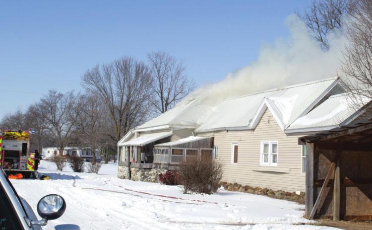 Area firefighters were kept busy last week