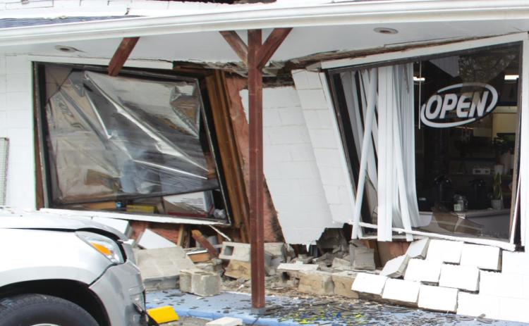 Fortunately there were no injuries