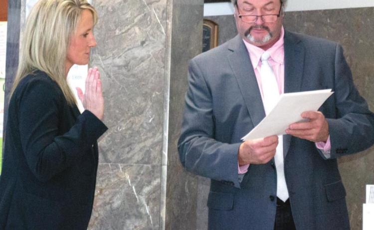 Cherokee County officials sworn in for next term