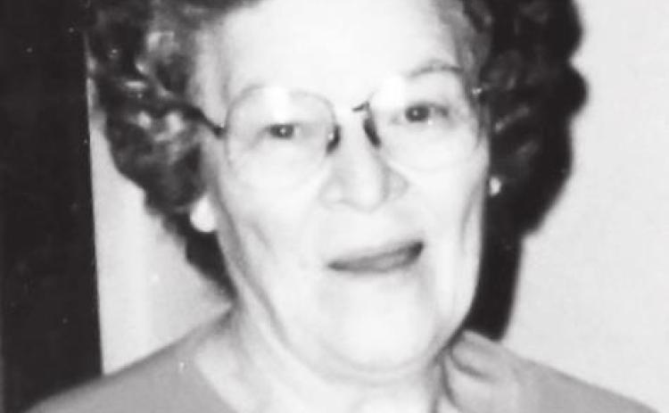Margaret Smokewood, 89, Weir