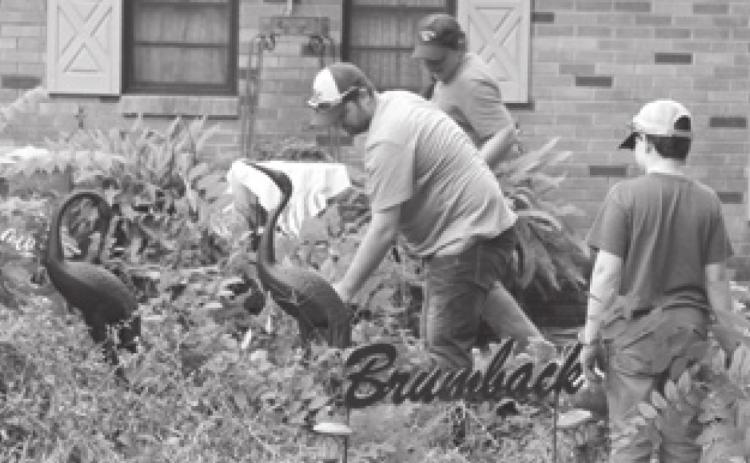 Members of the First Christian Church of Baxter Springs