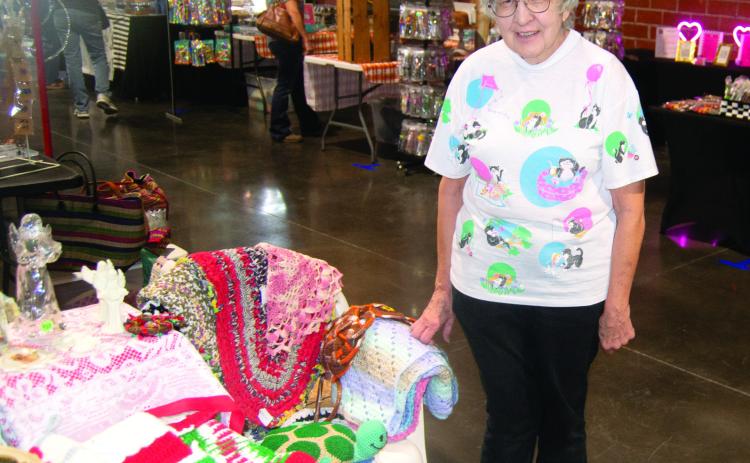 A large crowd attend the State Theatre Pop Up Market Saturday featuring an array of crafts and good eats available from local vendors. John and Heather DePratt owners of the State Theatre are planning a repeat before Christmas.