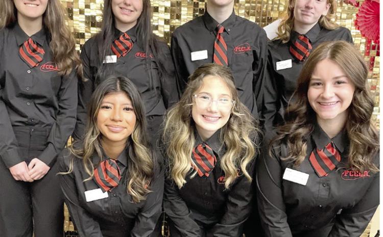 Students from St. Mary’s-Colgan attended the recent Family, Career and Community Leaders of America District -East Fall Leadership Conference. Courtesy photo.