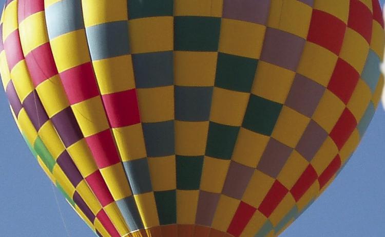 Zip-eye-dee-doo-dah is piloted by Bill Richey from Blue Eye, Mo. He is one of the pilots scheduled to take off (weather permitting) during the Columbus Day Festival. Zip-eye-dee-doo-dah is sponsored by Labette Bank.