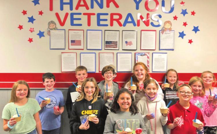 Local students thank veterans with essays