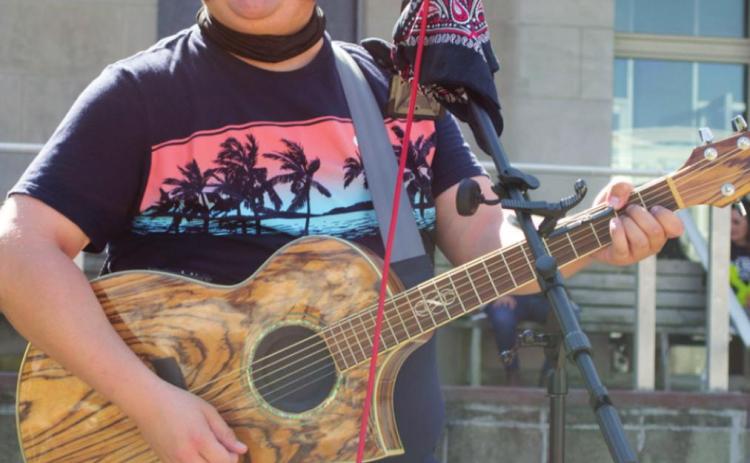 Wilkie Jay performed as a soloist at last year’s Columbus Day Festival. He returns to the gazebo this year with Constant Chaos bandmates Greg Riddle and Darren Hardaway. The group performs rock, blues and country. Bring your lawn chairs and settle in for the performance 11 a.m.-3 p.m.