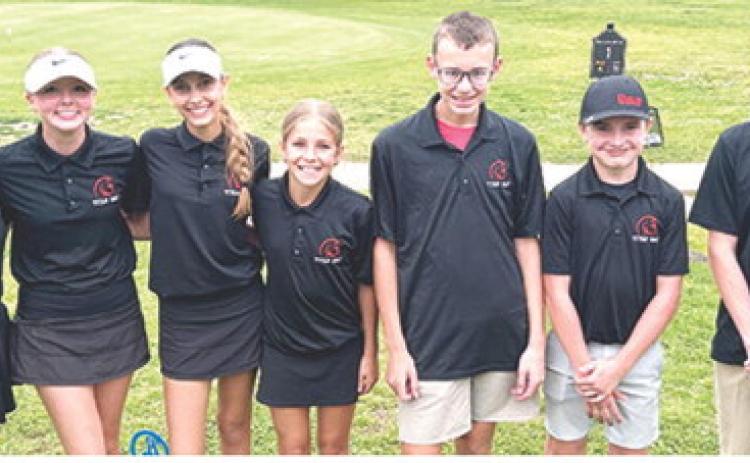 CJHS Golfers second in home tourney