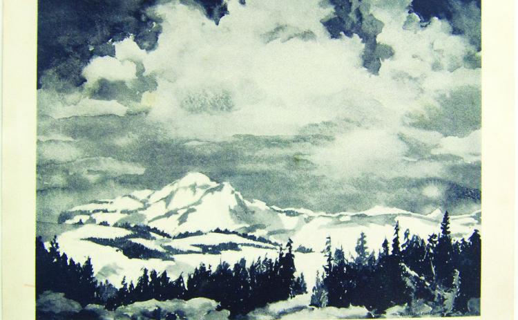 This original Christmas card artwork of famous artist Richard Chase, who grew up in Columbus, will be on display at the Columbus Museum along with several other works by Chase. The Museum will have a special Christmas at the Museum program December 16.