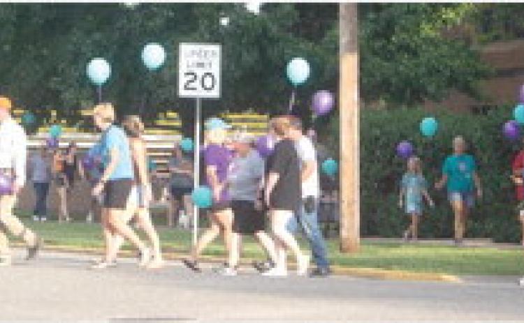 Second annual suicide prevention awareness walk