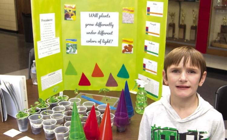 Columbus students enter projects in annual science fair