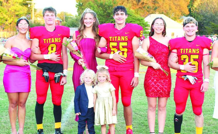 2024 Columbus Unified High School Fall Homecoming Court
