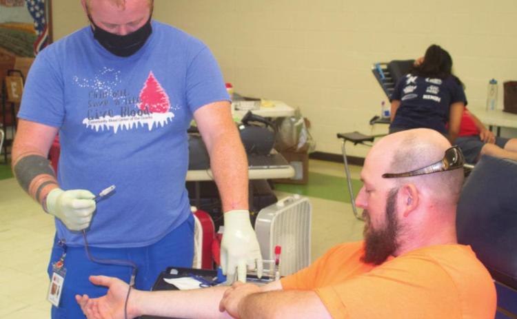 Community blood drive continues to meet goals