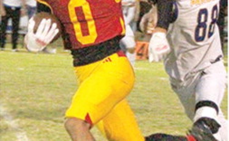 Sophomore, Jayden Dohle scored five touchdowns in Friday’s homecoming win over Parsons, 69-0, at Titan Stadium. Five is the most individual touchdowns scored since Gabe Martin had six in 2020.