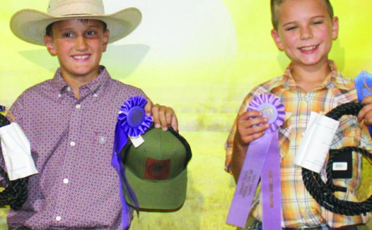 Grand Champion in the Junior Beef Fitting and Showing class was Briggs Johnson, Heritage Youth Association. Reserve Champion was Trevor Lacen, Spring Valley Sparklers. Lacen also had the Top Crossbred beef. A complete list of beef results is on Page A-6 of today’s edition.