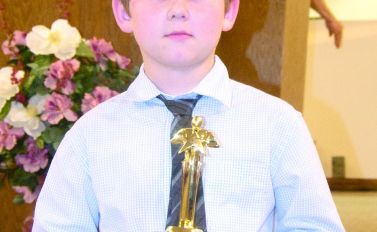 Awards were presented to Life Christian School students at the recent ceremony. Bruce Thompson was recognized for 2000 Club, Privilege Levels 10C/8A, Most merits, Pastor’s Honor Roll and Christian Character Award: Concerned.