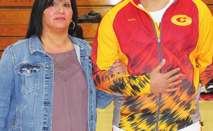 Basketball seniors recognized
