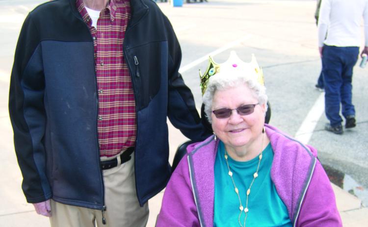 The 2023 Medicalodges Mr. and Mrs. Columbus crowning was held Friday night of the Columbus Day Festival during the bean feed. Sharron White was named Mrs. Columbus. She grew up in Oswego and was a tax specialist. In her spare time she likes to read and crochet. Morgan Davidson was named Mr. Columbus. He grew up in Elk City and was in the military for six years then became a computer network specialist. In his spare time he enjoys fishing and hunting.